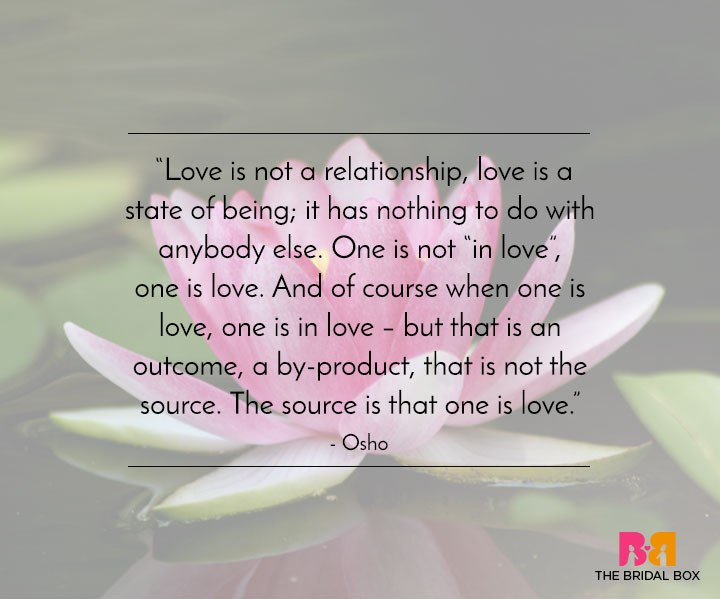 Love quote Osho